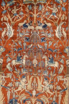 Antique Fine and Rare Persian Heriz Rug 5 4 x 7 9  - 4296182