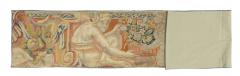 Antique Flemish Tapestry Panel 1 7 x 8 3  - 4457443