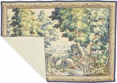 Antique French 18th Century Tapestry 6 7 x 9 3  - 4296345