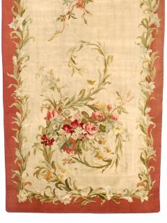 Antique French Aubusson 1 of pair 3 6 x 9 11  - 4554085
