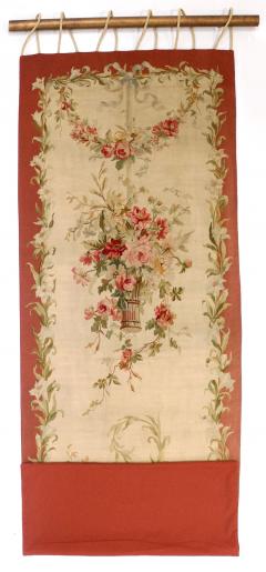 Antique French Aubusson 1 of pair 3 6 x 9 11  - 4554087