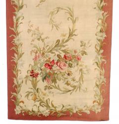 Antique French Aubusson 1 of pair 3 6 x 9 11  - 4554089