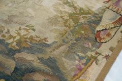 Antique French Aubusson Tapestry 18 x 48 - 4268104