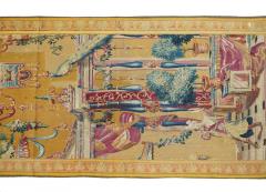 Antique French Panel Tapestry 3 11 x 7 8  - 4314832