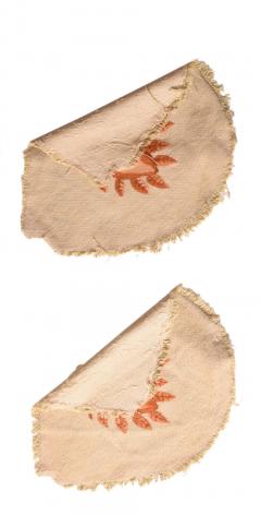 Antique French Tapestry Pair 16 x 16 - 4275841