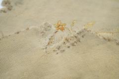 Antique French tapestry seat cover Circa 1890 one of pair 110 x 20  - 4275876