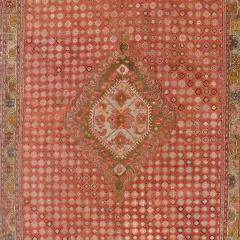 Antique Ghiordes Long Rug 6 7 x 24 4  - 4314194