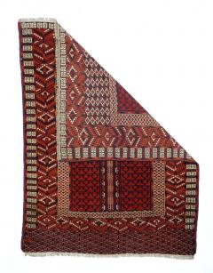 Antique Hachli Bokhara Rug 37 x 410 - 4268709