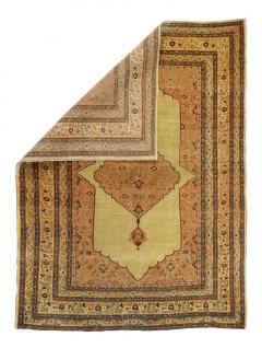 Antique Haji Jalili Tabriz Rug 4 2 x 7 0  - 4328310