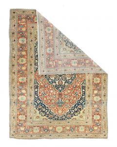 Antique Haji Jalili Tabriz Rug 4 3 x 6 2  - 4405040