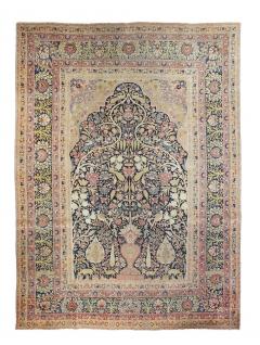 Antique Haji Jalili Tabriz Rug 8 0 x 11 0  - 4314872