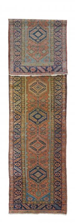 Antique Heriz Rug 3 0 x 13 0  - 4536148