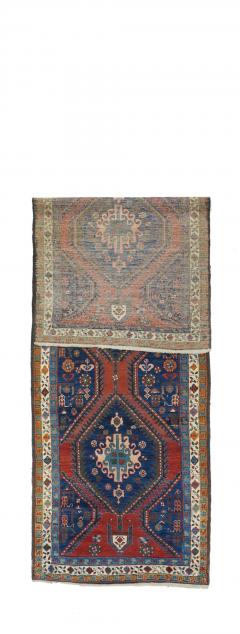 Antique Heriz Rug 3 5 x 11 8  - 4457584