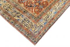 Antique Heriz Rug 4 3 x 5 6  - 4296297