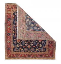 Antique Heriz Rug 4 4 x 5 0  - 4553878
