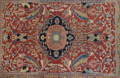 Antique Heriz Rug 5 2 x 6 10  - 4328603