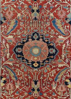 Antique Heriz Rug 5 2 x 6 10  - 4328604