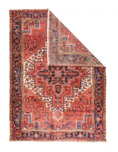 Antique Heriz Rug 7 9 x 10 11  - 4552426