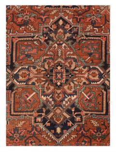 Antique Heriz Rug 8 10 x 11 8  - 4405112