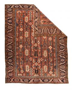 Antique Heriz Rug 8 6 x 10 11  - 4404635