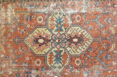 Antique Heriz Rug 86 x 113 - 4355283
