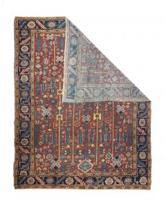 Antique Heriz Rug 9 1 x 11 2  - 4457507