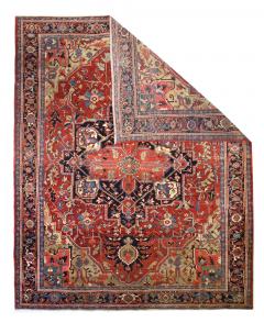 Antique Heriz Rug 9 2 x 11 8  - 4328253