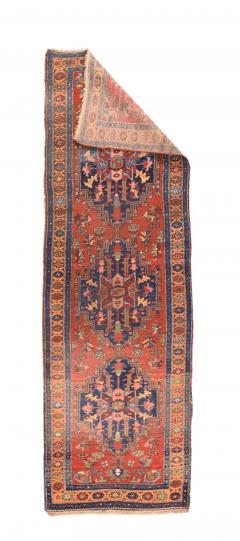 Antique Heriz Runner 3 6 x 11  - 4536245