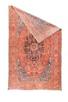 Antique Heriz Serapi Rug 11 7 x 18 5  - 4296281
