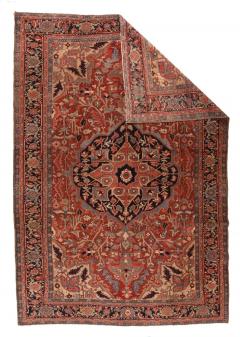 Antique Heriz Serapi Rug 89 x 126 - 4355260