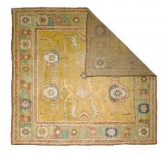 Antique Irish Donegal Rug 9 5 x 9 5  - 4295877