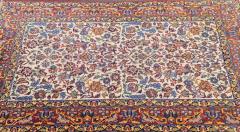Antique Isfahan Rug 3 5 x 5 2  - 4554124
