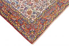 Antique Isfahan Rug 3 5 x 5 2  - 4554125