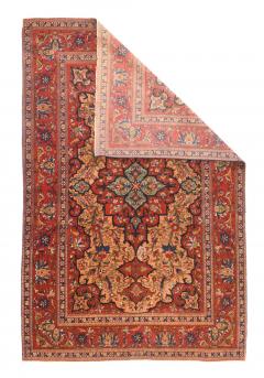 Antique Isfahan Rug 4 5 x 7 10  - 4404893