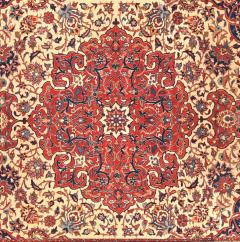 Antique Isfahan Rug 4 8 x 7 2  - 4328538
