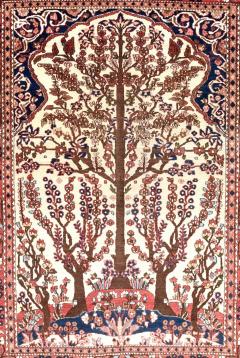 Antique Isfahan Rug 4 9 x 6 4  - 4457657