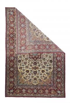 Antique Isfahan Rug 68 x 109 - 4355174