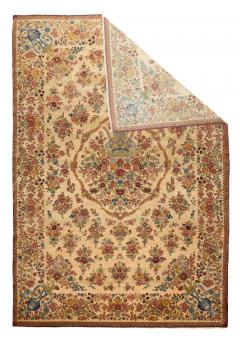 Antique Isfahan Rug 7 10 x 11 7  - 4313915
