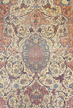 Antique Isfahan Rug 8 3 x 12 0  - 4328315