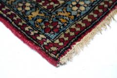 Antique Ivory Isfahan Rug 4 9 x 7 0  - 4457539