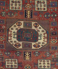 Antique Karabagh Kazak Rug 57 x 68 - 4354481