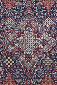 Antique Kashan Dabir Rug 4 4 x 6 8  - 4405135