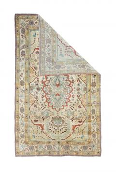 Antique Kashan Rug 4 3 x 7 2  - 4313966