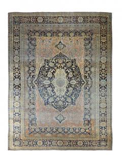 Antique Kashan Rug 7 4 x 9 10  - 4314219