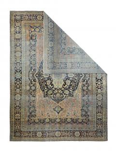 Antique Kashan Rug 7 4 x 9 10  - 4314220