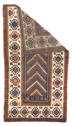 Antique Kazak Rug 3 4 x 6 2  - 4404773