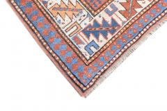 Antique Kazak Rug 3 7 x 6 9  - 4406009