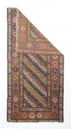 Antique Kazak Rug 3 9 x 7 7  - 4457695