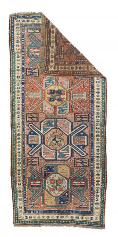 Antique Kazak Rug 311 x 87 - 4355263