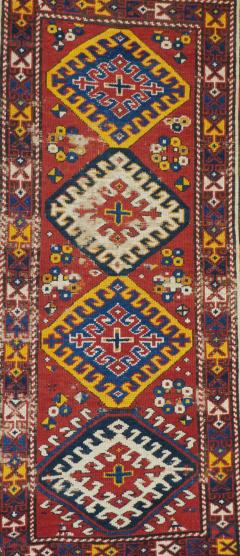 Antique Kazak Rug 37 x 510 - 4354417